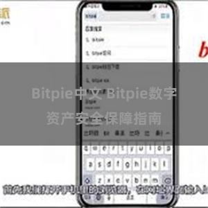 Bitpie中文 Bitpie数字资产安全保障指南