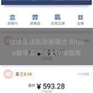 比特派钱包功能强大 Bitpie数字资产安全保障指南